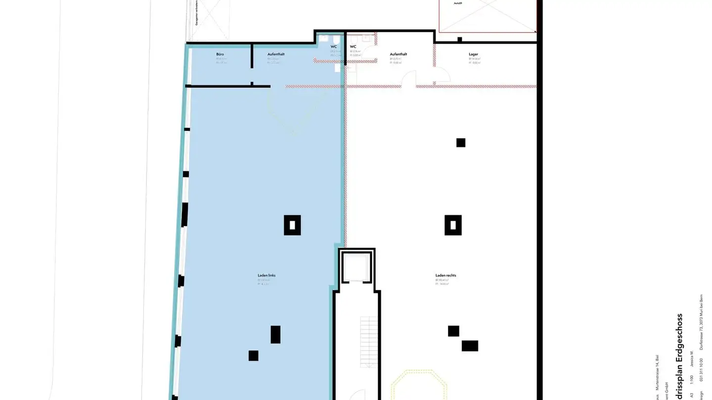 Shop for rent - Rue De Morat / Murtenstrasse 14, 2502 Biel/Bienne - Photo 3