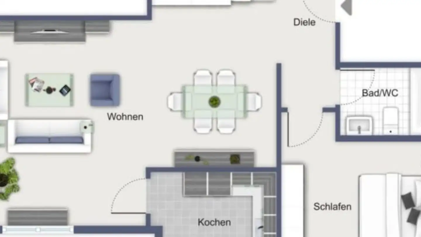 Appartement à louer - Chaletdörfli 3, 6344 Meierskappel - Photo 2