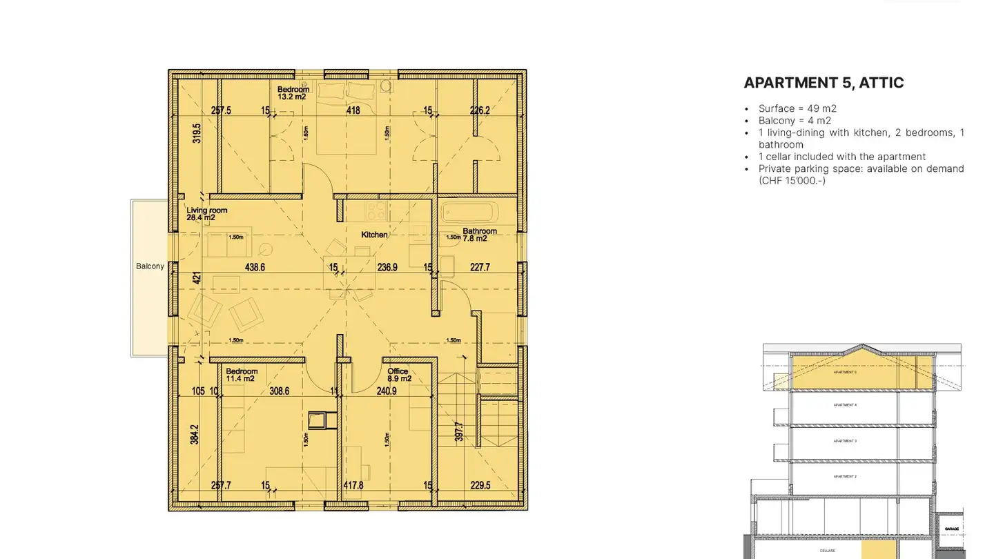 Apartment for sale - 3908 Saas-Balen - Photo 4