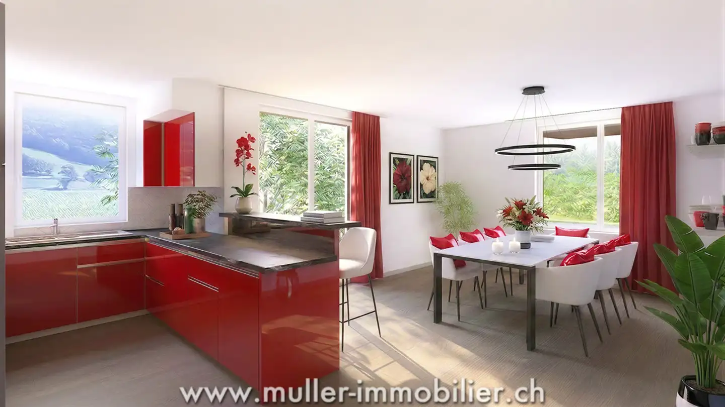 Villa in vendita - Route D'essert 57, 1724 Essert FR - Foto 4
