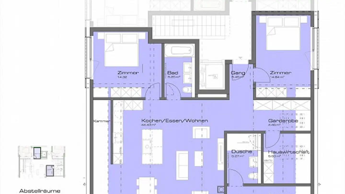 Penthouse for rent - Dorfstrasse 8, 8576 Mauren TG - Photo 2