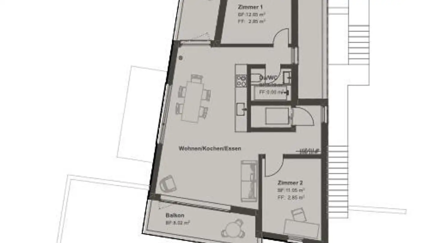 Attique à vendre - 9478 Azmoos - Photo 4