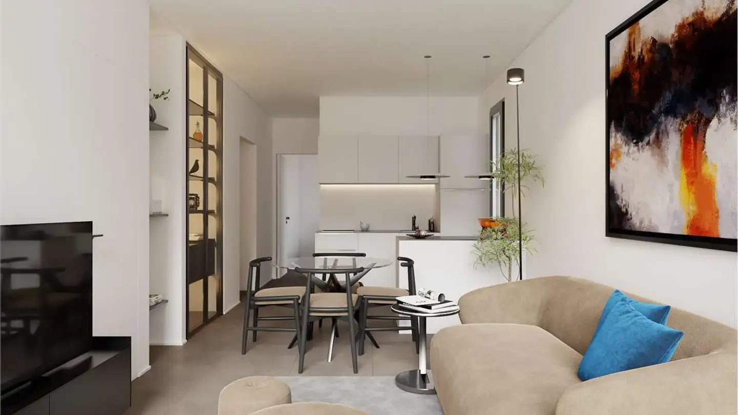 Furnished apartment for sale - Via Monteggio, 6998 Monteggio