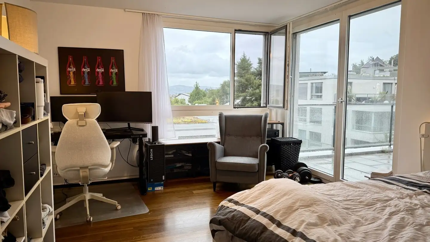 Chambre à louer - Hagenbuchrain 32, 8047 Zürich