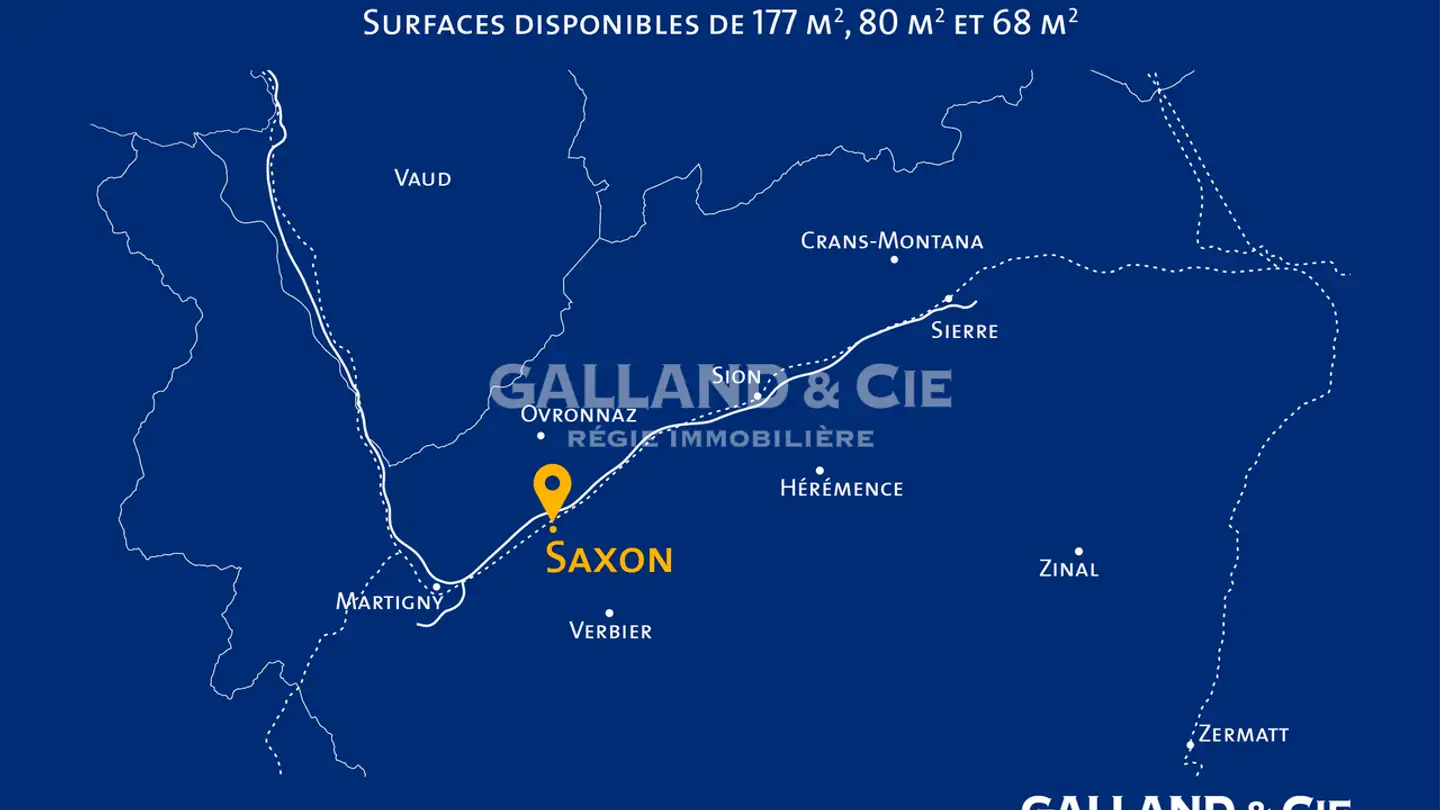 Commercial à louer - Rue De Gottefrey 38, 1907 Saxon - Photo 2