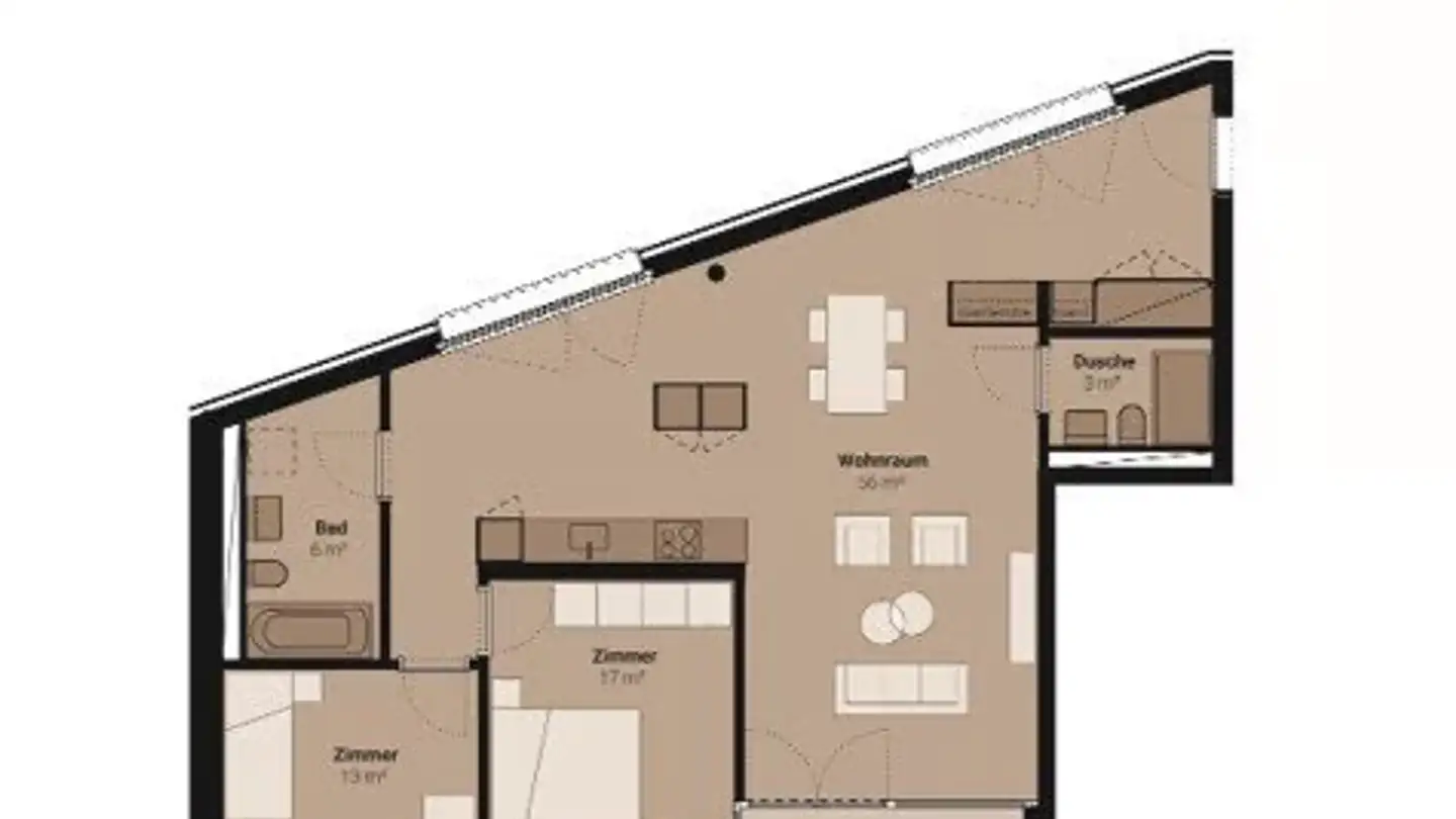 Wohnung mieten - Thunstrasse 104, 3006 Bern