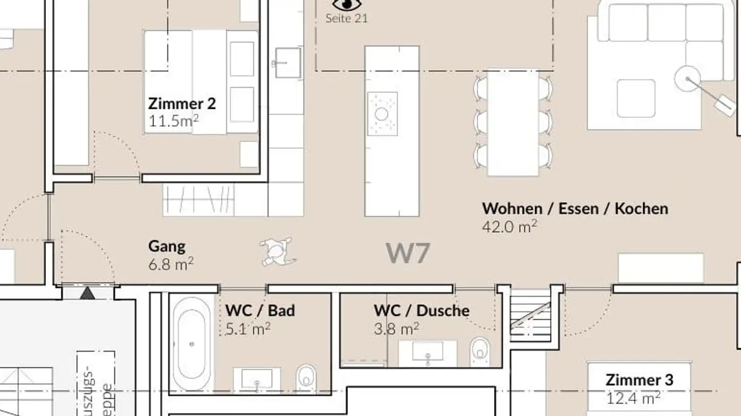 Wohnung kaufen - Schützenstrasse 46, 3627 Heimberg - Foto 4