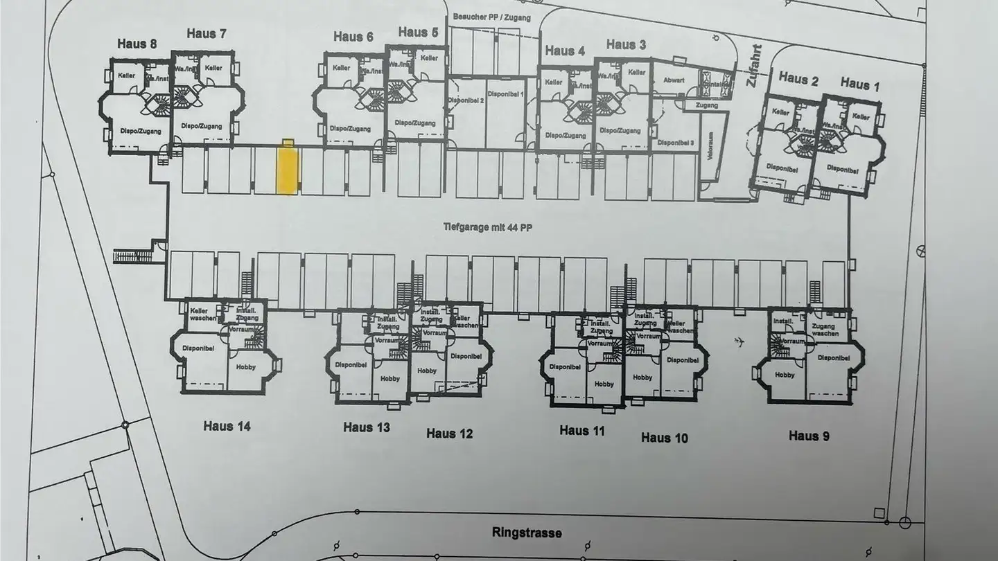 Garage singolo in affitto - Burgstrasse 31, 5634 Merenschwand - Foto 3