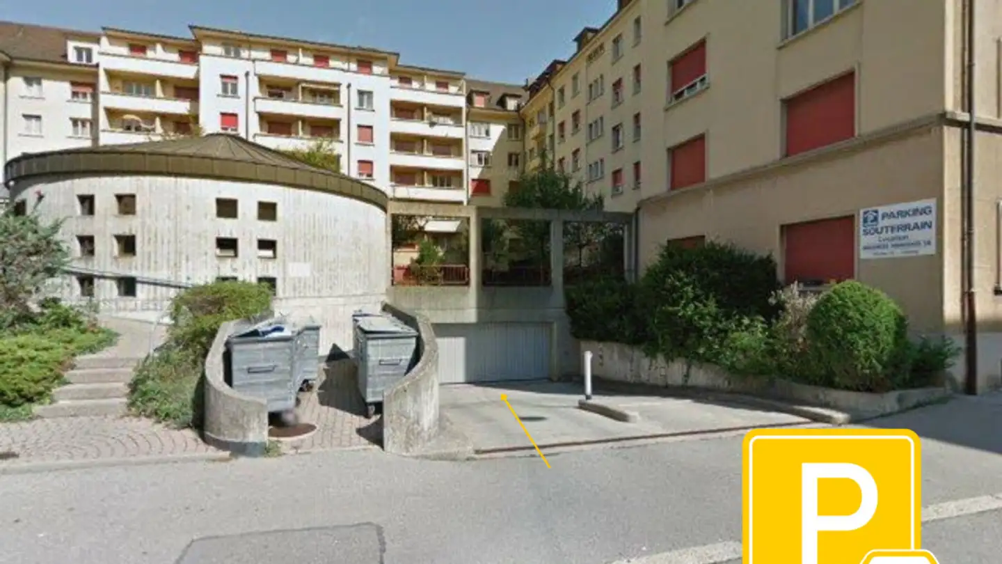 Parkplatz im Freien mieten - Rue Frédéric-Chaillet 2, 1700 Fribourg