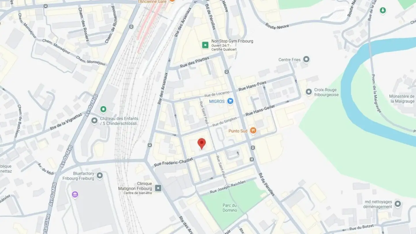 Parkplatz im Freien mieten - Rue Frédéric-Chaillet 2, 1700 Fribourg - Foto 3