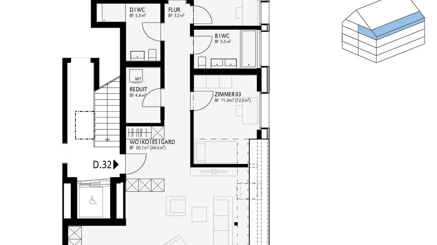 Apartment for sale - 8494 Bauma