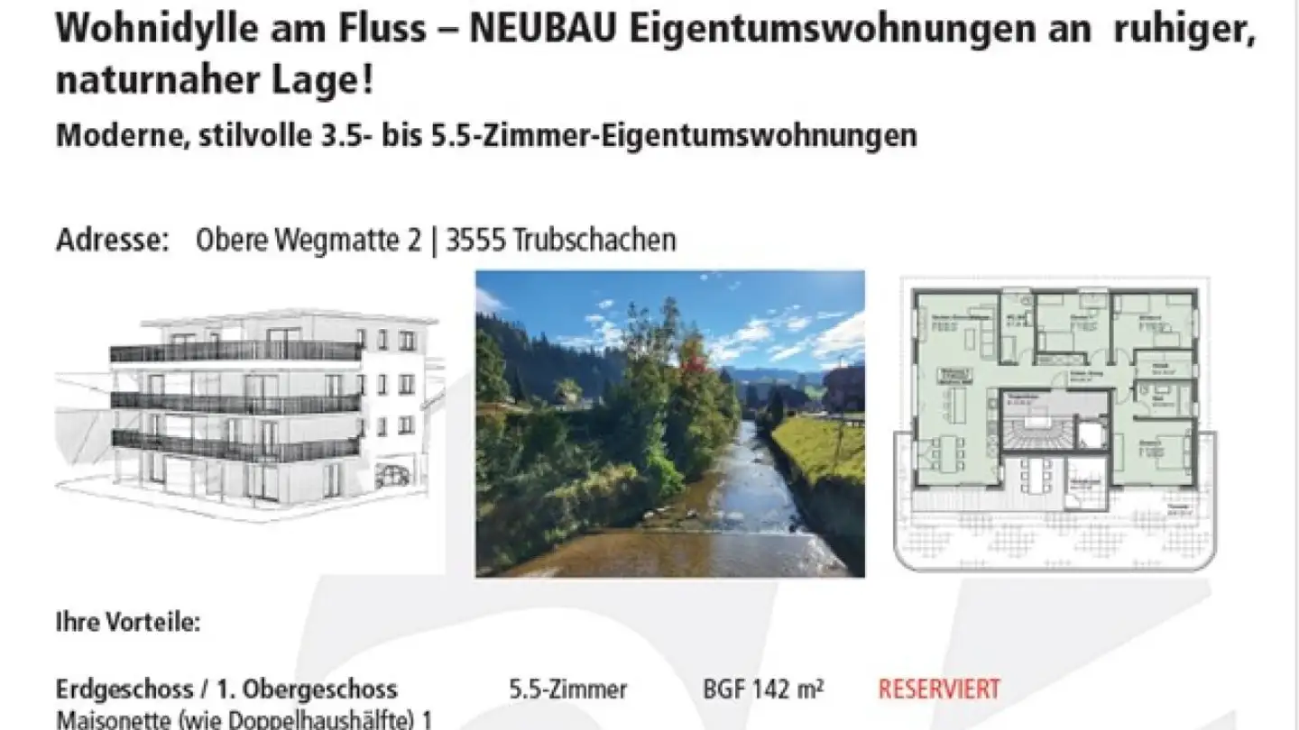 Appartamento in vendita - Obere Wegmattestrasse, 3555 Trubschachen - Photo 2