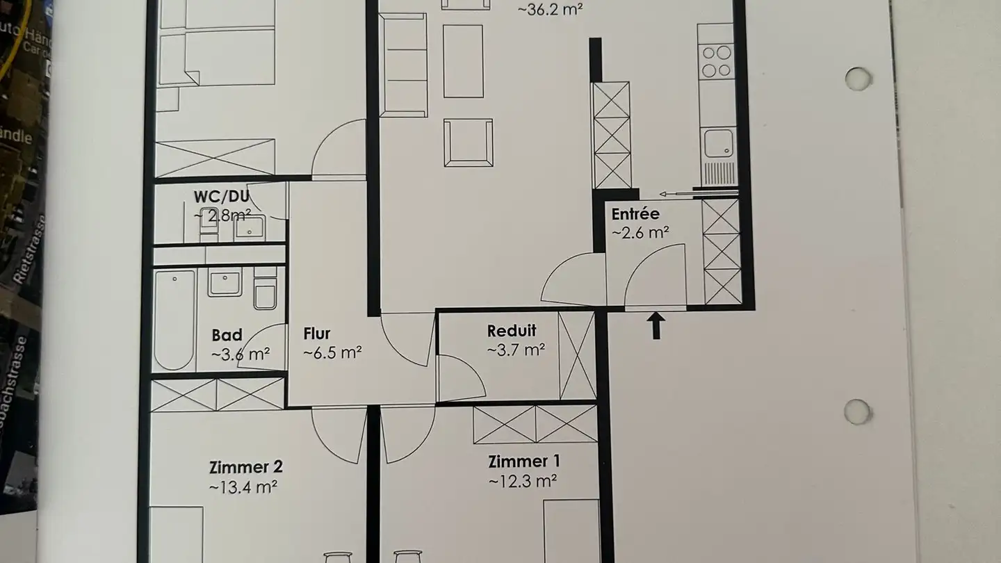 Zimmer mieten - 9430 St. Margrethen SG - Foto 4