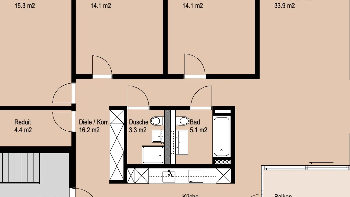 Appartamento in affitto - 8106 Adlikon b. Regensdorf - Foto 2