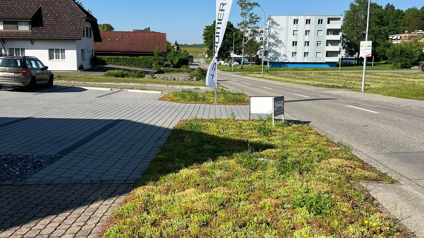 Outdoor parking space for rent - Hauptstrasse 26, 4522 Rüttenen - Photo 2