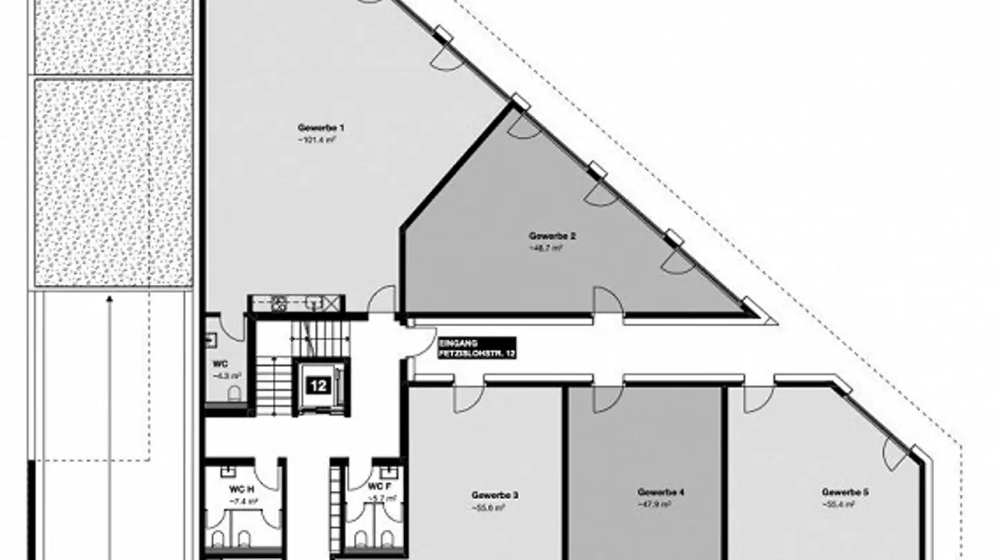 Commercial à louer - Fetzislohstrasse 12, 9320 Frasnacht - Photo 3