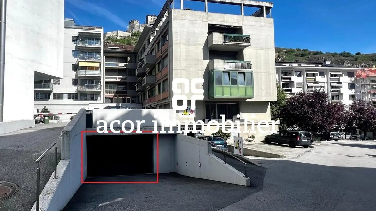 Überdachter Parkplatz mieten - Rue Des Aubépines, 1950 Sion