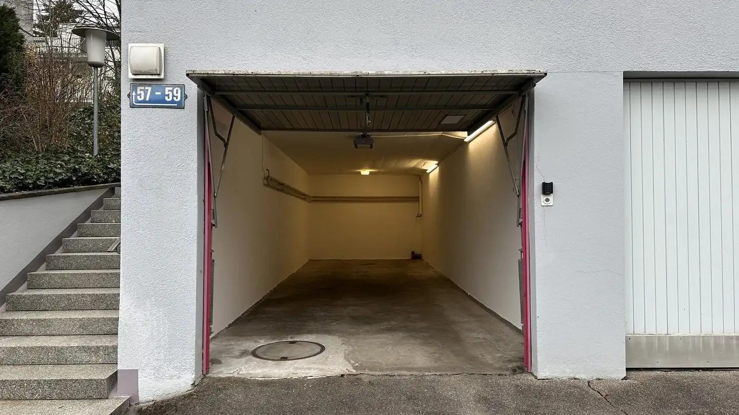 Garage individuel à louer - Krähbühlstrasse 59, 8044 Zürich