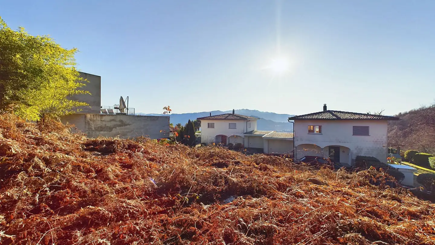 Constructible plot for sale - 6936 Cademario