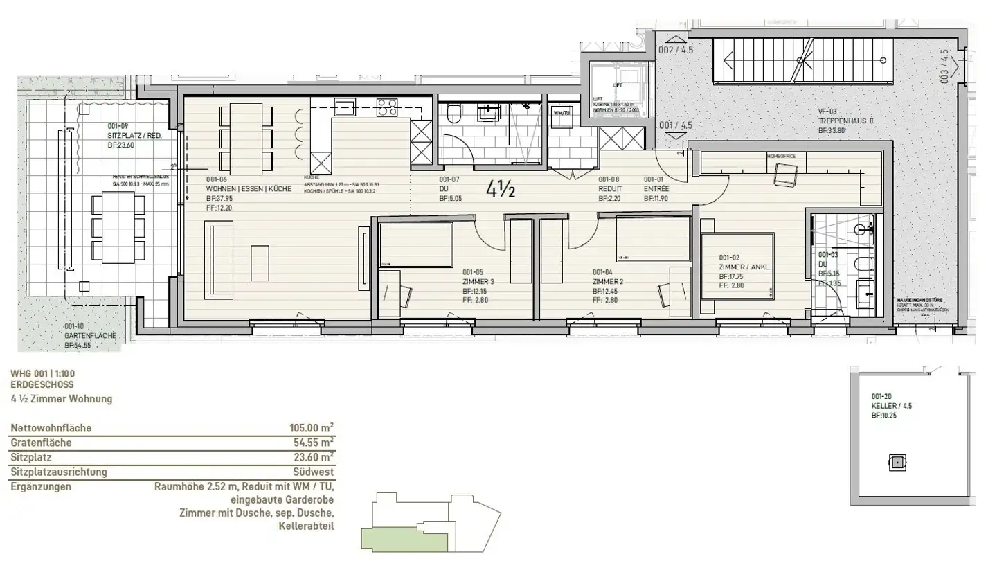 Appartamento in affitto - Brauerstrasse 31, 9000 St. Gallen - Foto 3