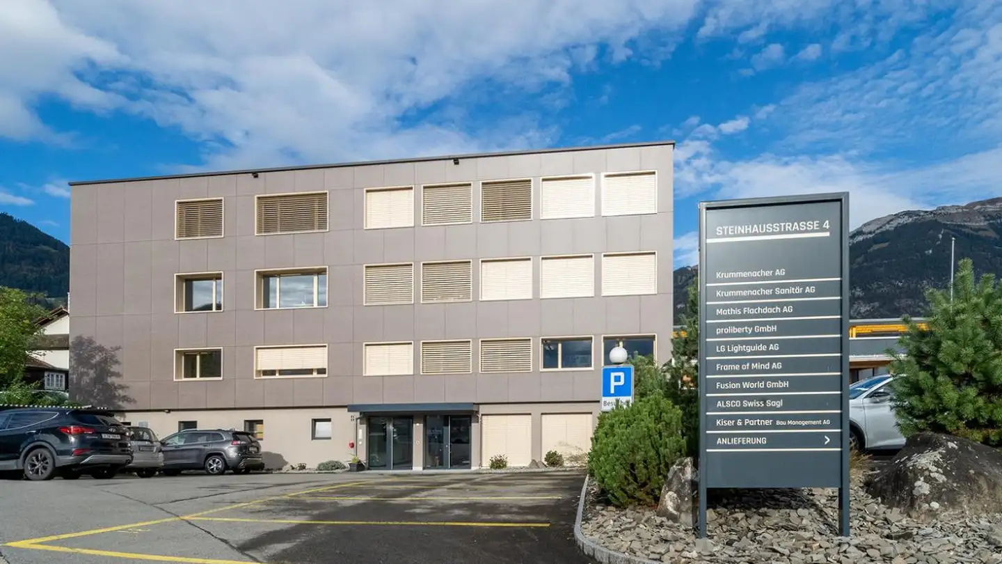 Bürofläche mieten - Steinhausstrasse 4, 6056 Kägiswil