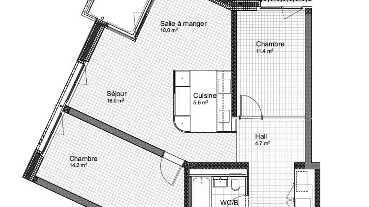Apartment for rent - Chemin Des Semailles 9h, 1212 Grand-Lancy