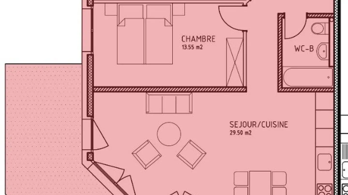 Appartement à louer - Chemin De Bellevaux 6, 1589 Chabrey - Photo 2