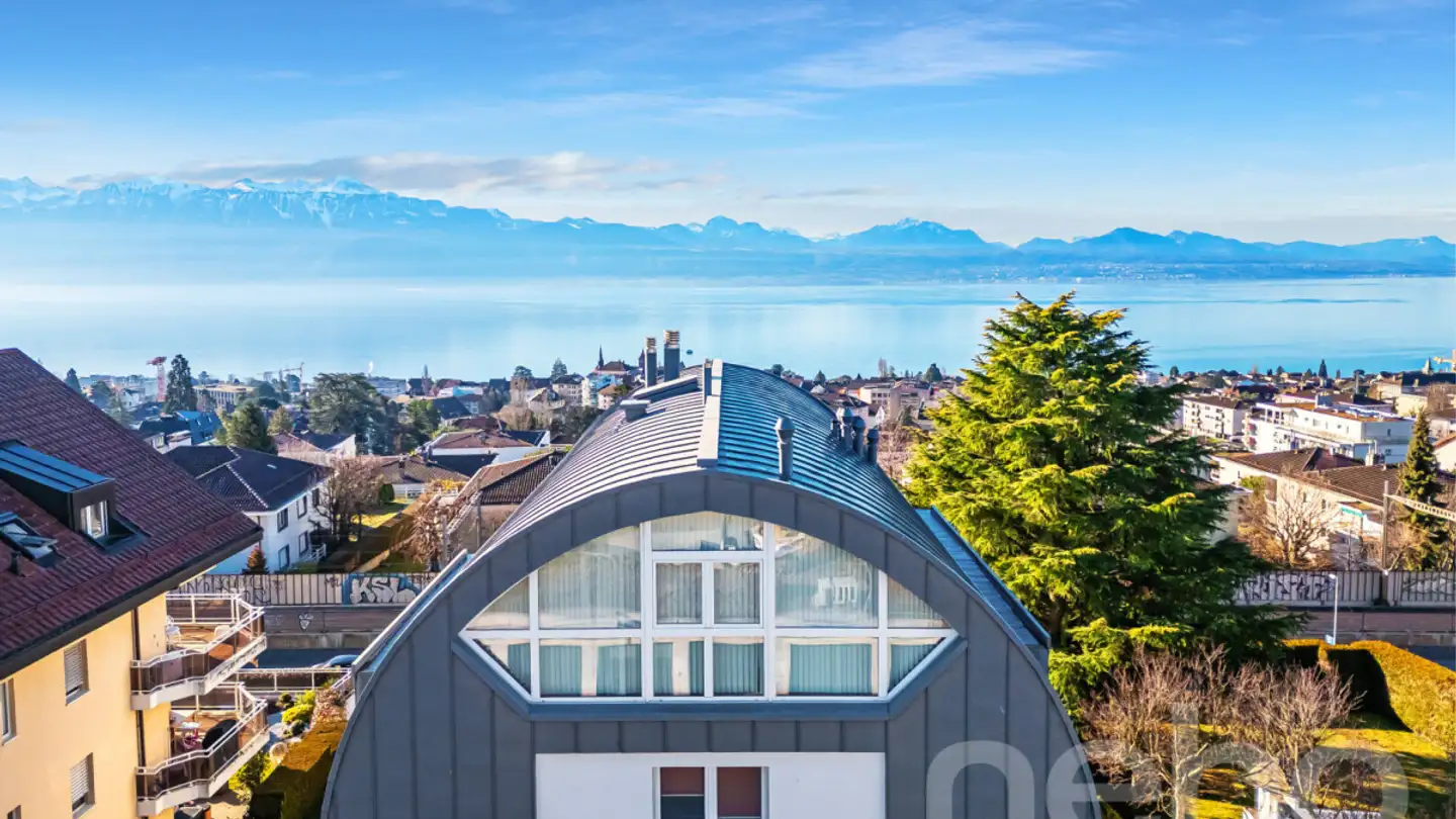 Penthouse for sale - 1009 Pully