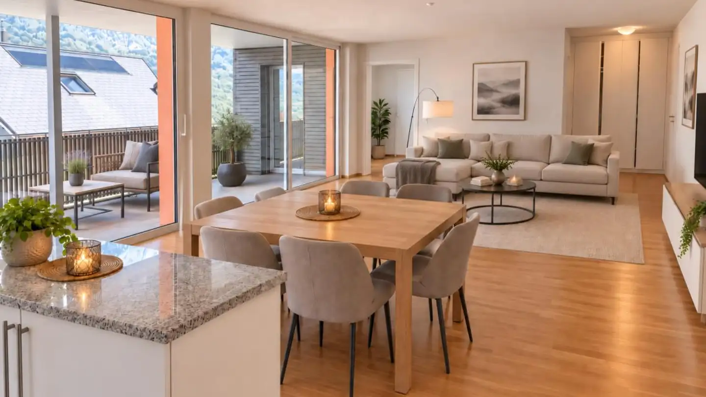Appartamento in affitto - Egglisbodenstrasse 21, 8883 Quarten - Foto 4