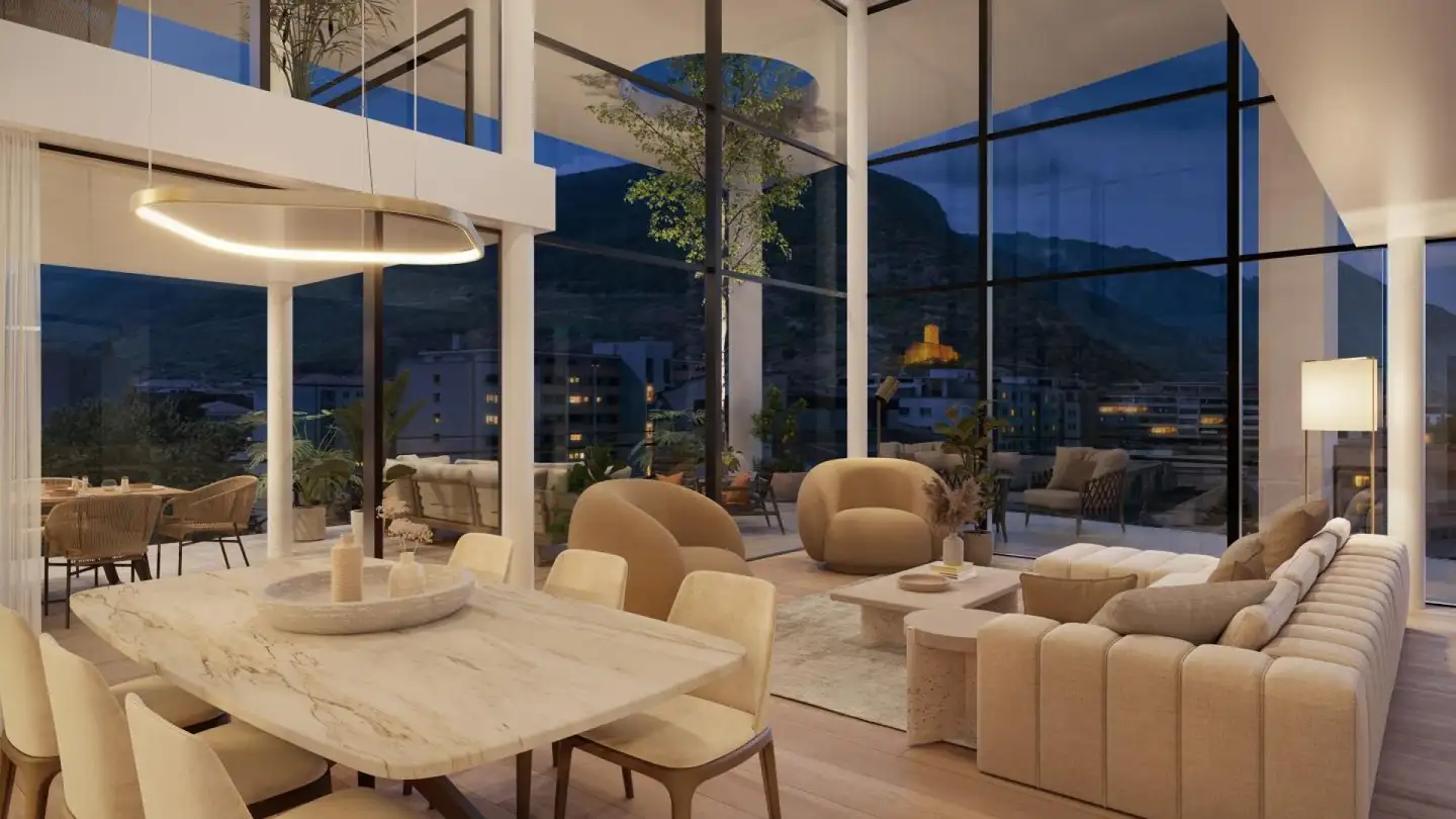 Penthouse for sale - Rue Du Simplon 22, 1920 Martigny - Photo 2