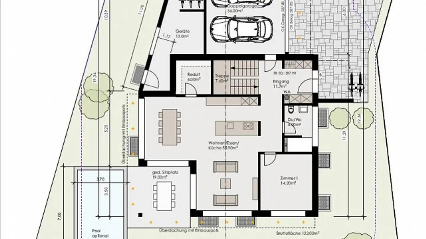 Terreno edificabile in vendita - Im Bächelacker 9, 9242 Oberuzwil - Foto 4