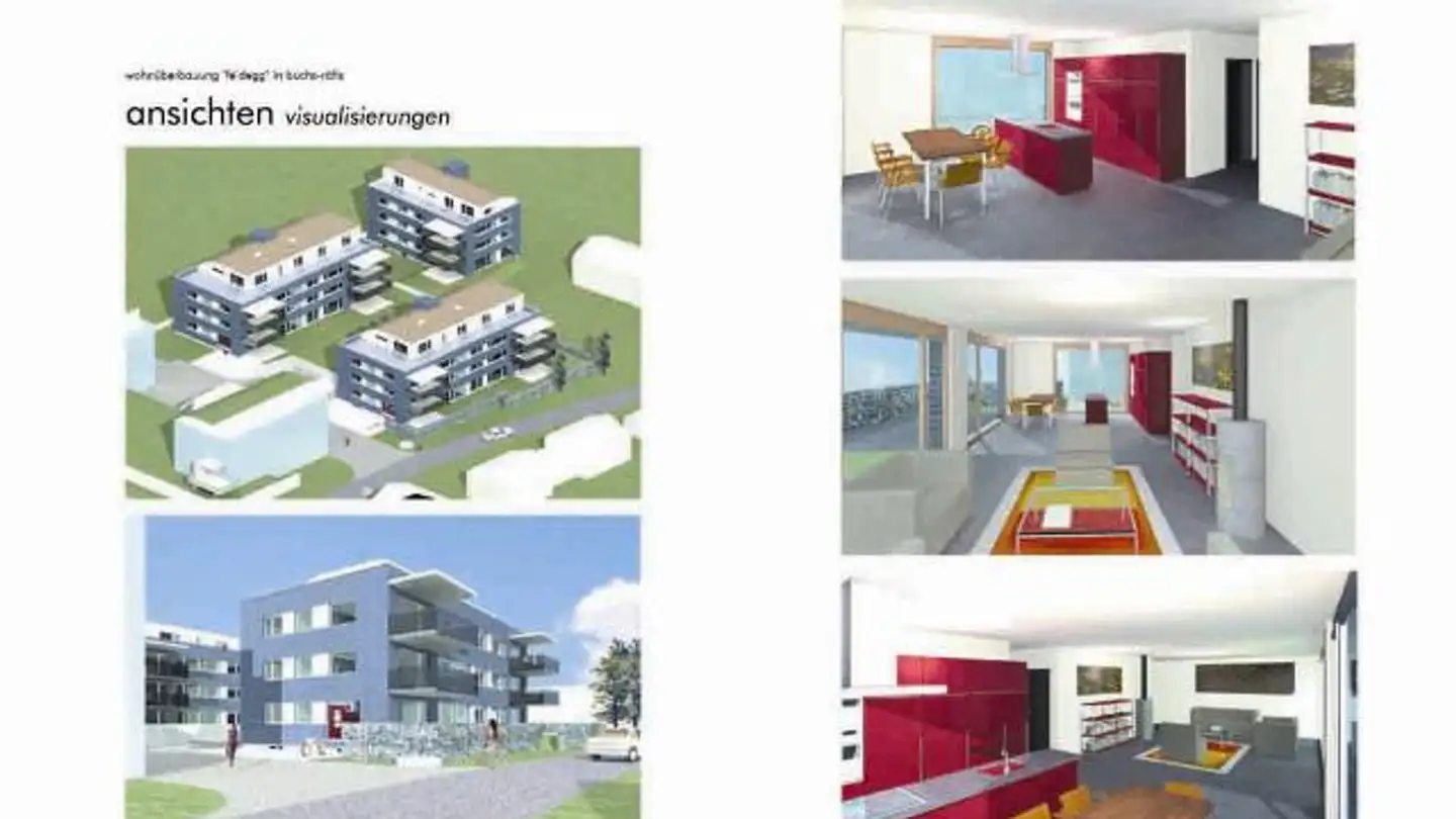 Wohnung mieten - Feldeggstrasse 9, 9470 Buchs SG