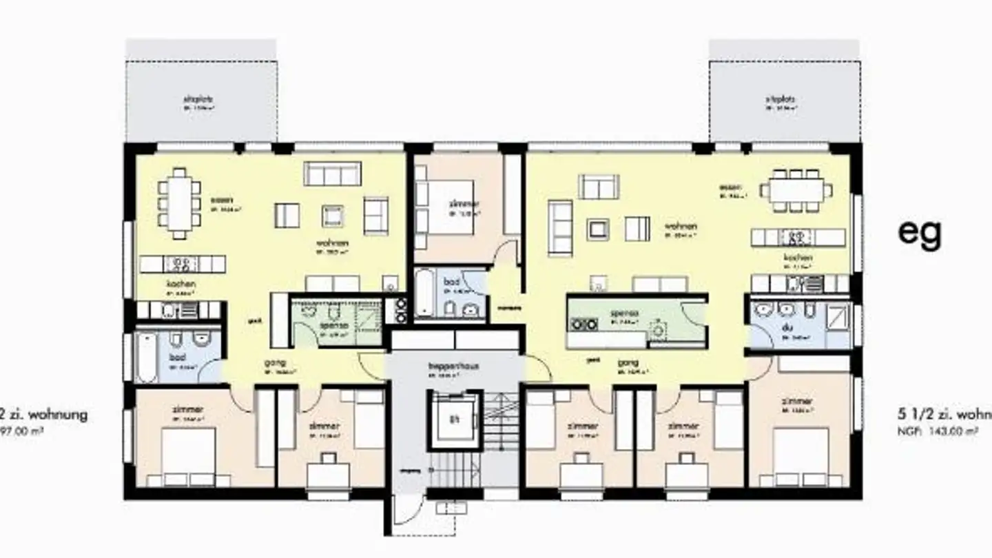 Wohnung mieten - Feldeggstrasse 9, 9470 Buchs SG - Foto 2