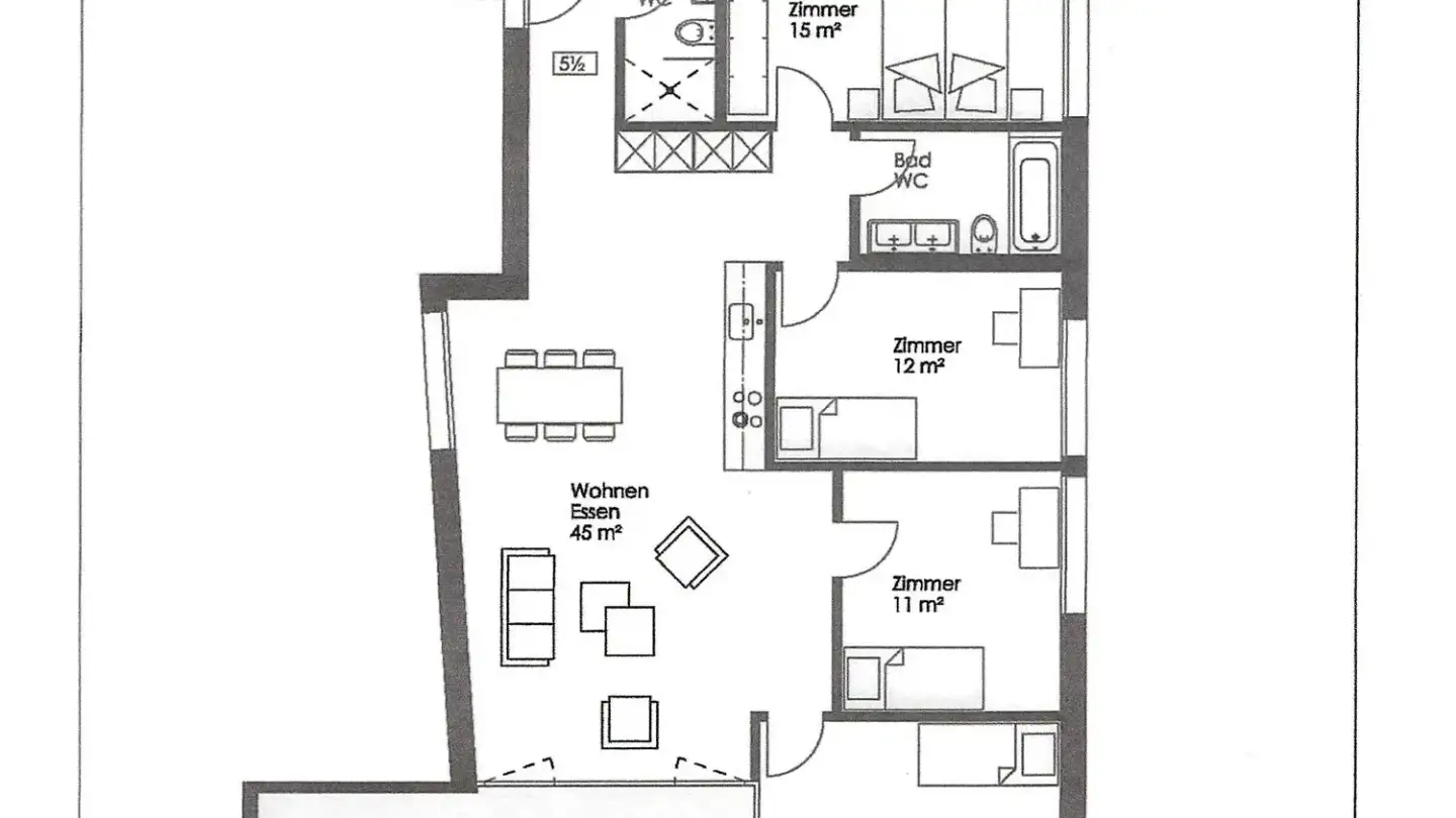 Appartement à louer - Bahnhofstrasse 11, 5600 Lenzburg - Photo 4