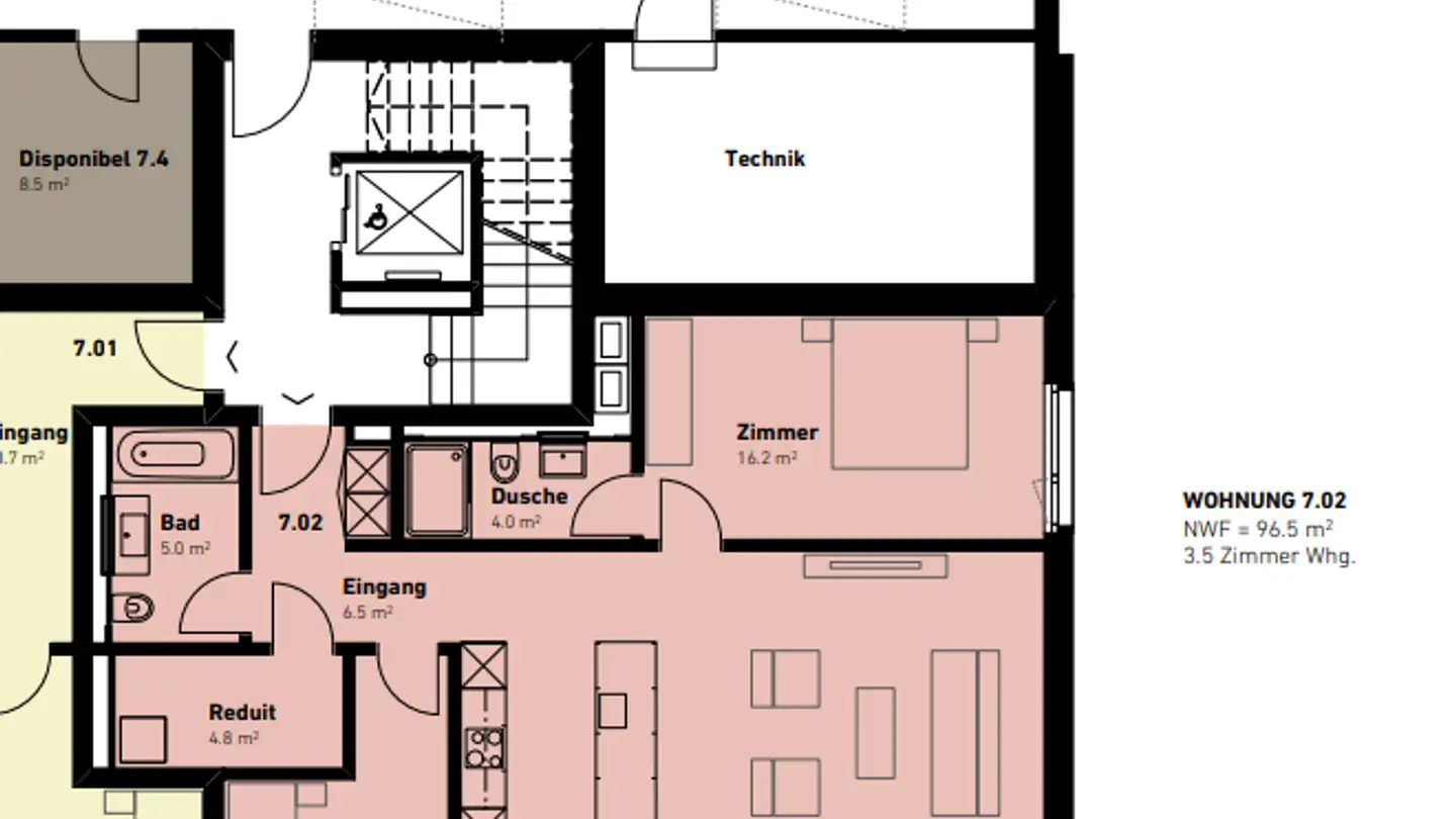 Appartamento in affitto - Weinberg 7, 5634 Merenschwand - Foto 3