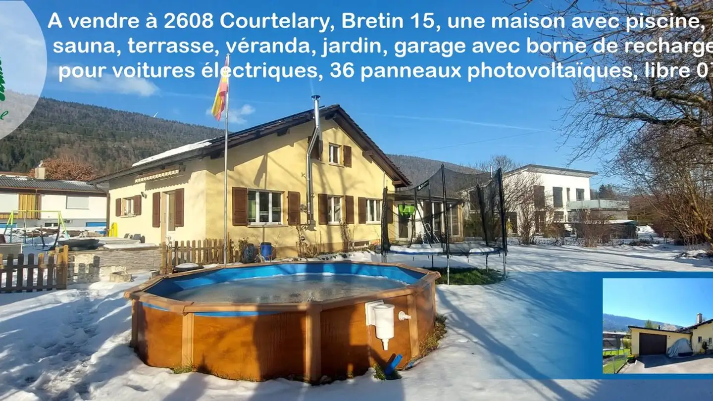 Single house for sale - Bretin 15, 2608 Courtelary