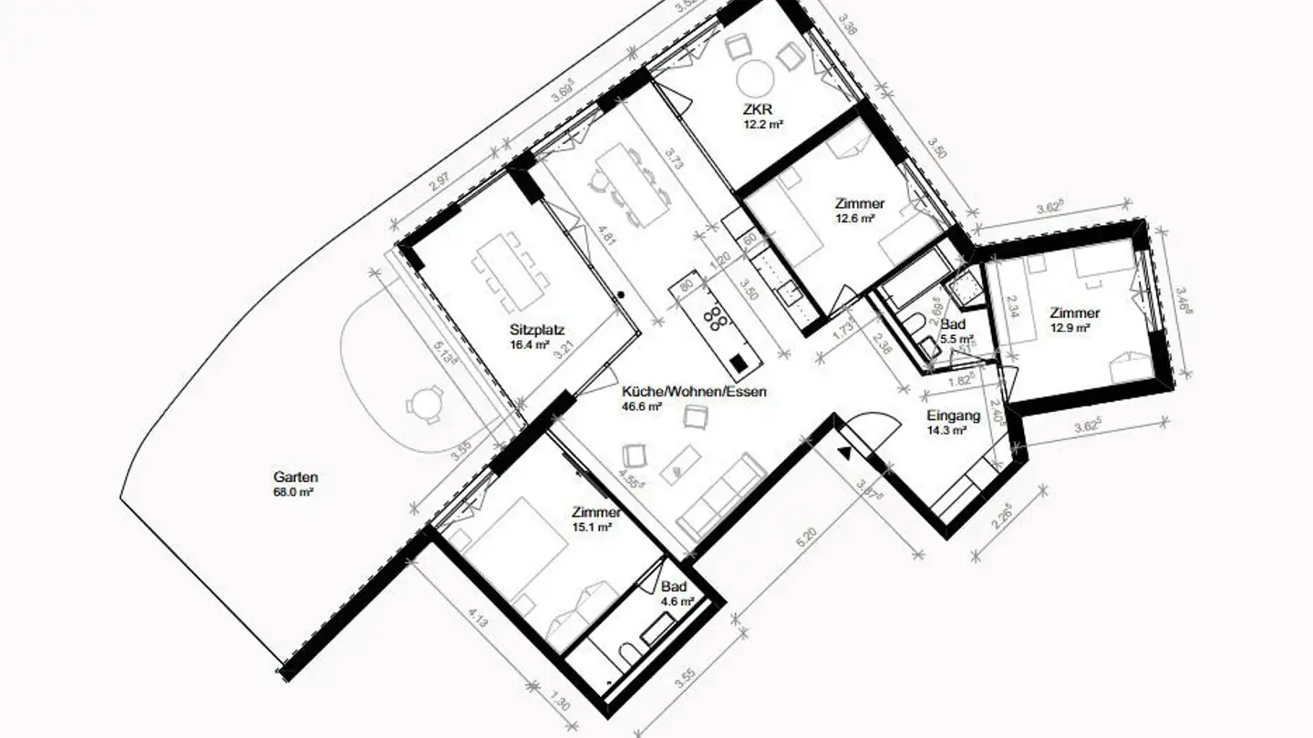 Appartement à vendre - Rebgartenweg 1, 4104 Oberwil BL - Photo 2