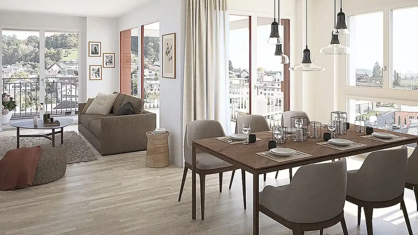 Appartement à louer - Egolzwilerstrasse 8, 6244 Nebikon - Photo 3