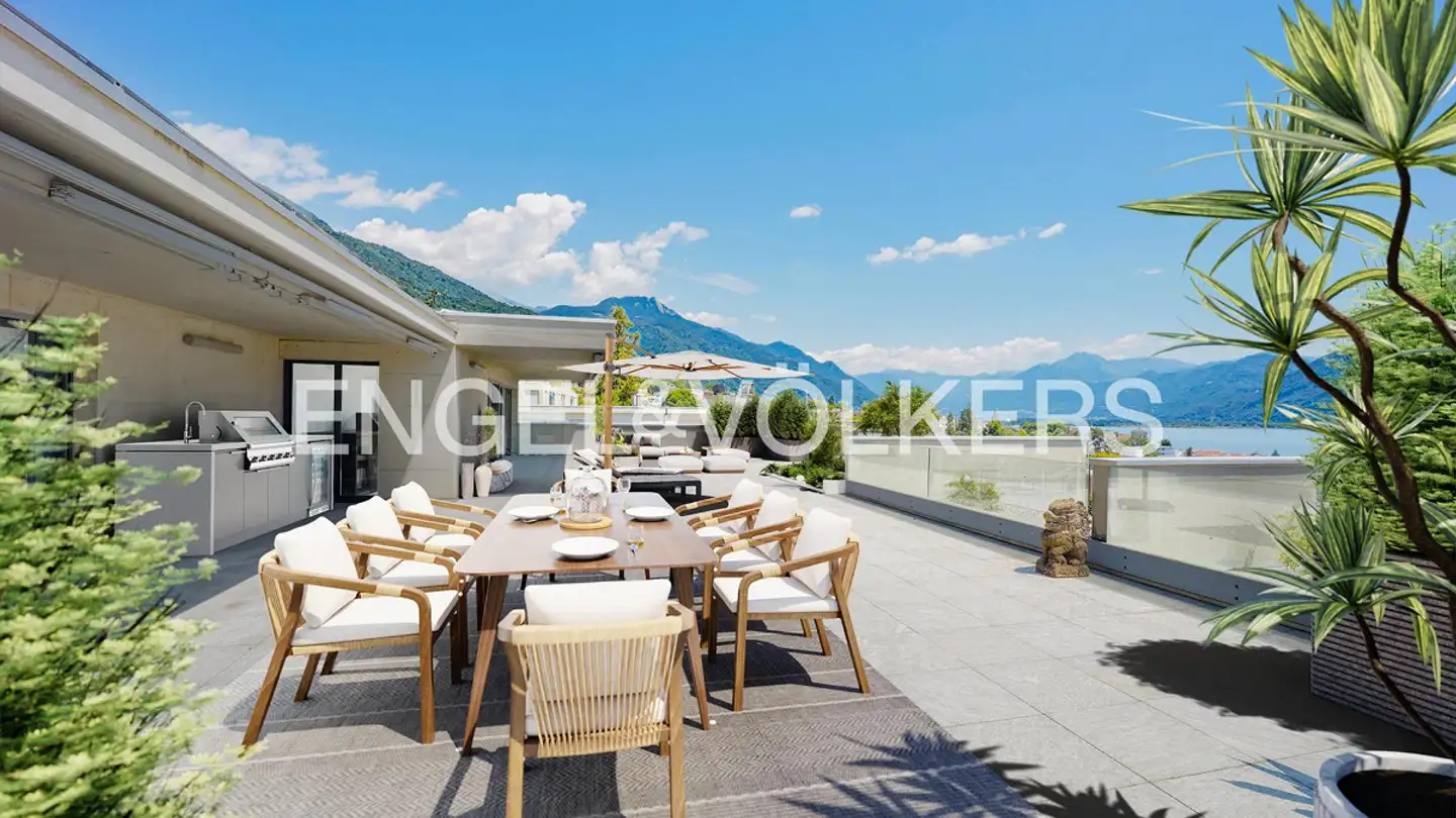 Furnished apartment for sale - 6600 Muralto