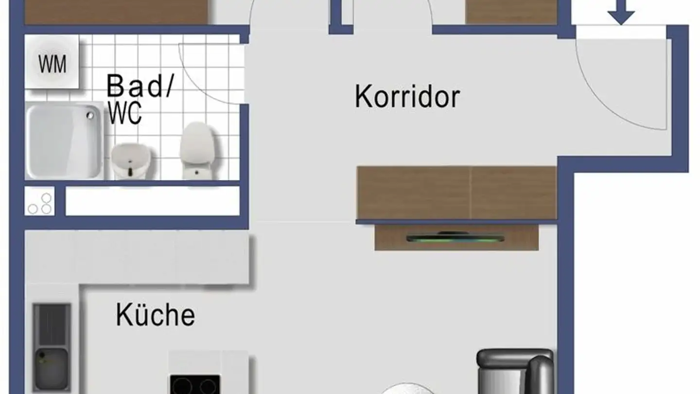 Appartement à louer - Holzwiesstrasse 9, 8704 Herrliberg - Photo 3