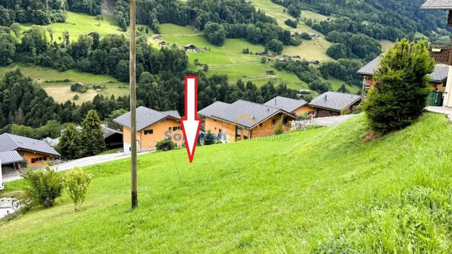 Constructible plot for sale - 1872 Troistorrents
