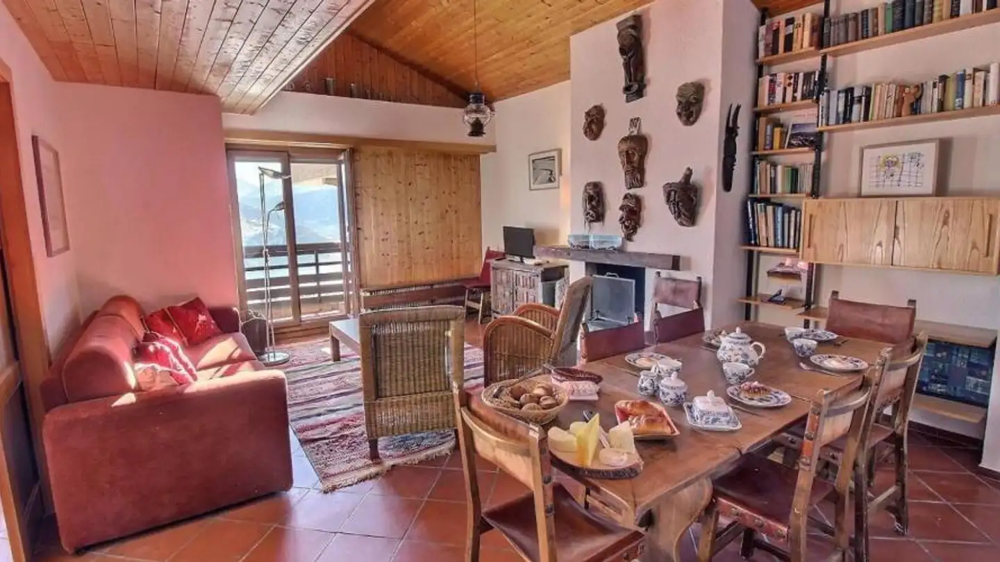 Appartement à louer - Place du Village 4, 1972 Anzère