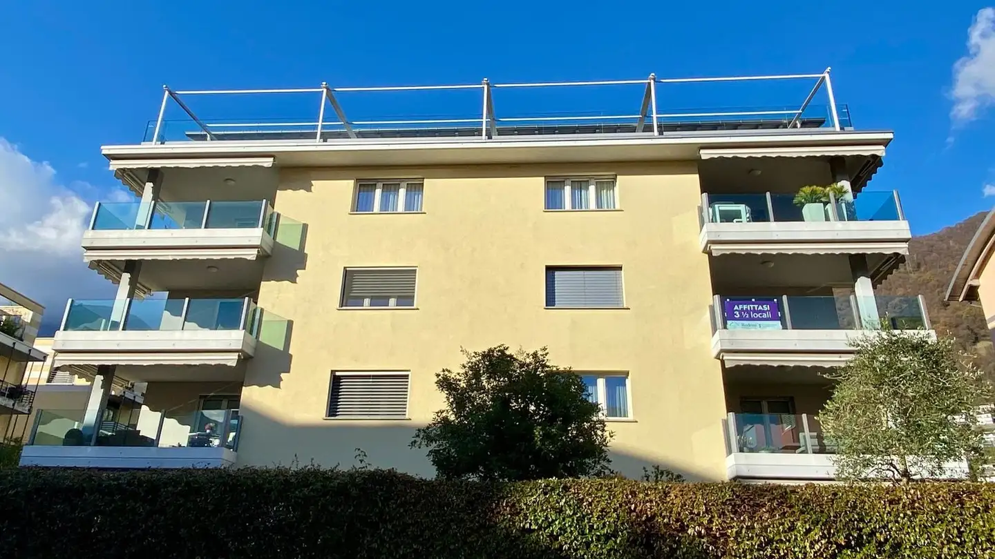Appartement à louer - Via Brughiera 20, 6598 Tenero