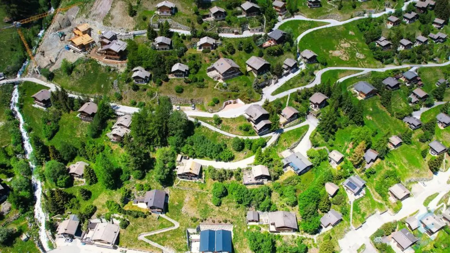 Constructible plot for sale - Route De Grand-Combe, 3961 Grimentz