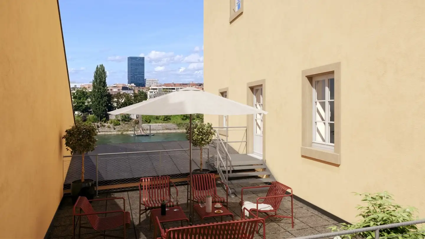 Furnished apartment for rent - St. Alban-Rheinweg, 4052 Basel - Photo 2
