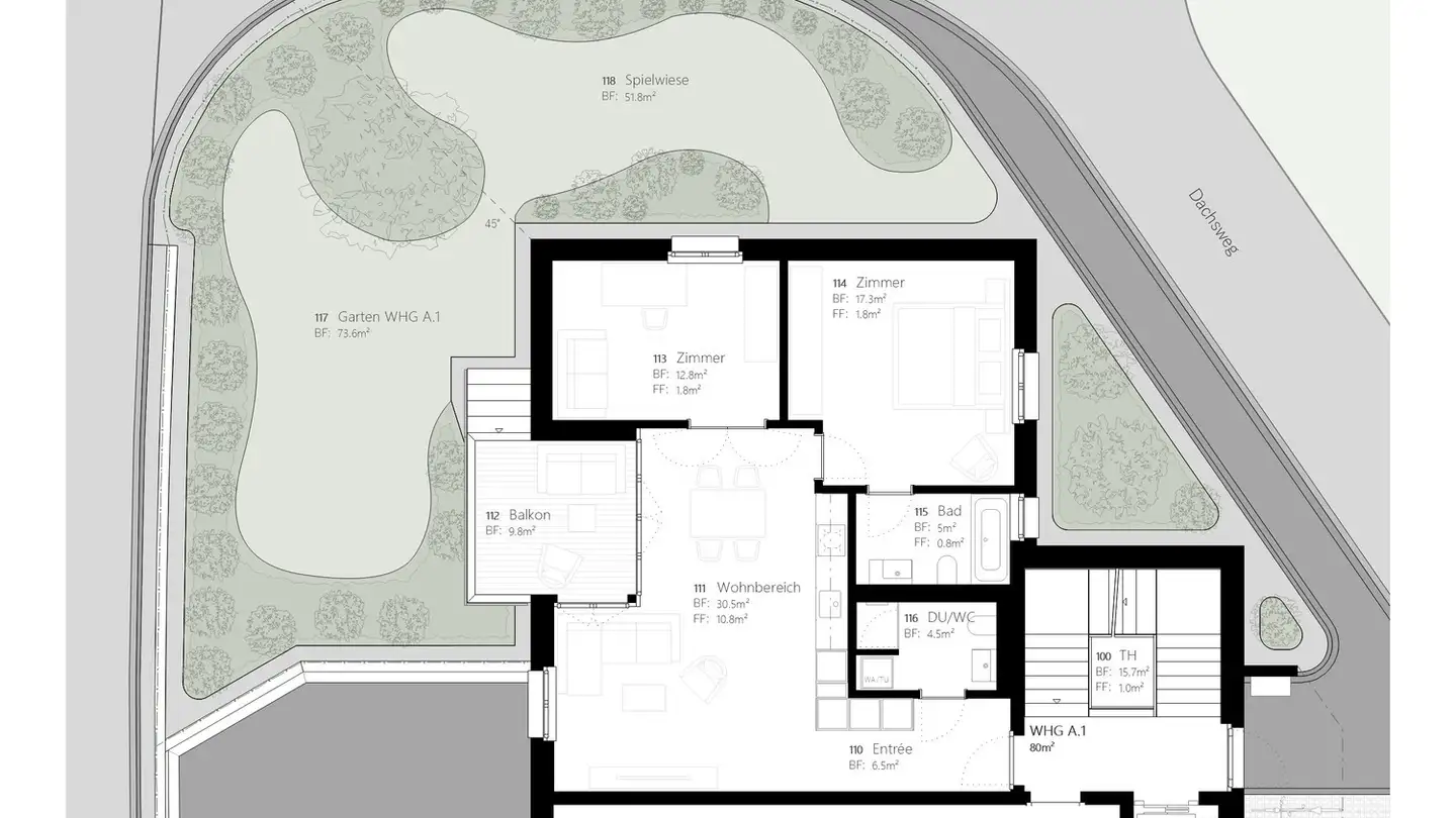 Appartement à louer - Dachsweg 2, 7000 Chur - Photo 4