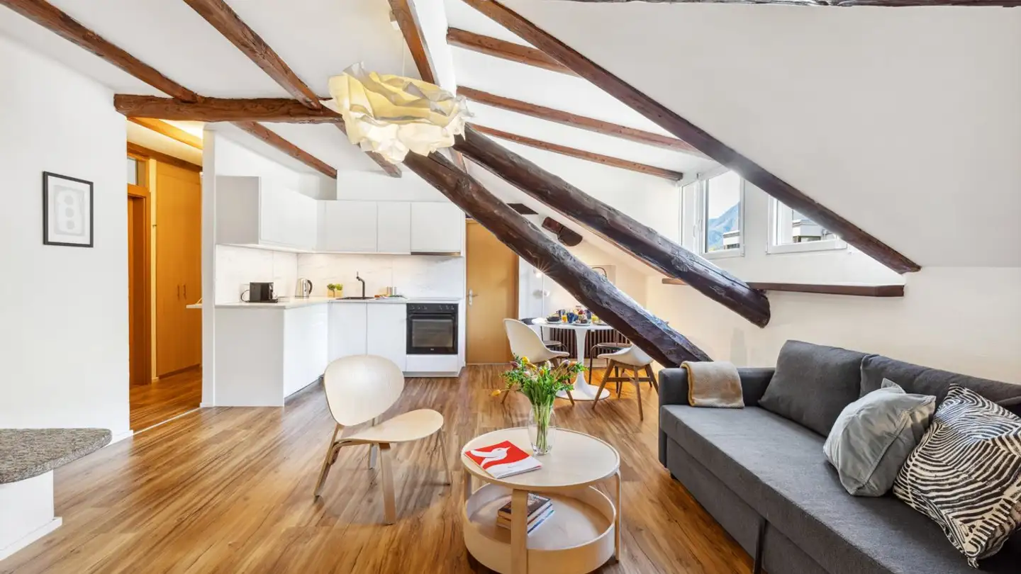 Appartement meublé à louer - Via A. Giovannini 15, 6710 Biasca - Photo 2