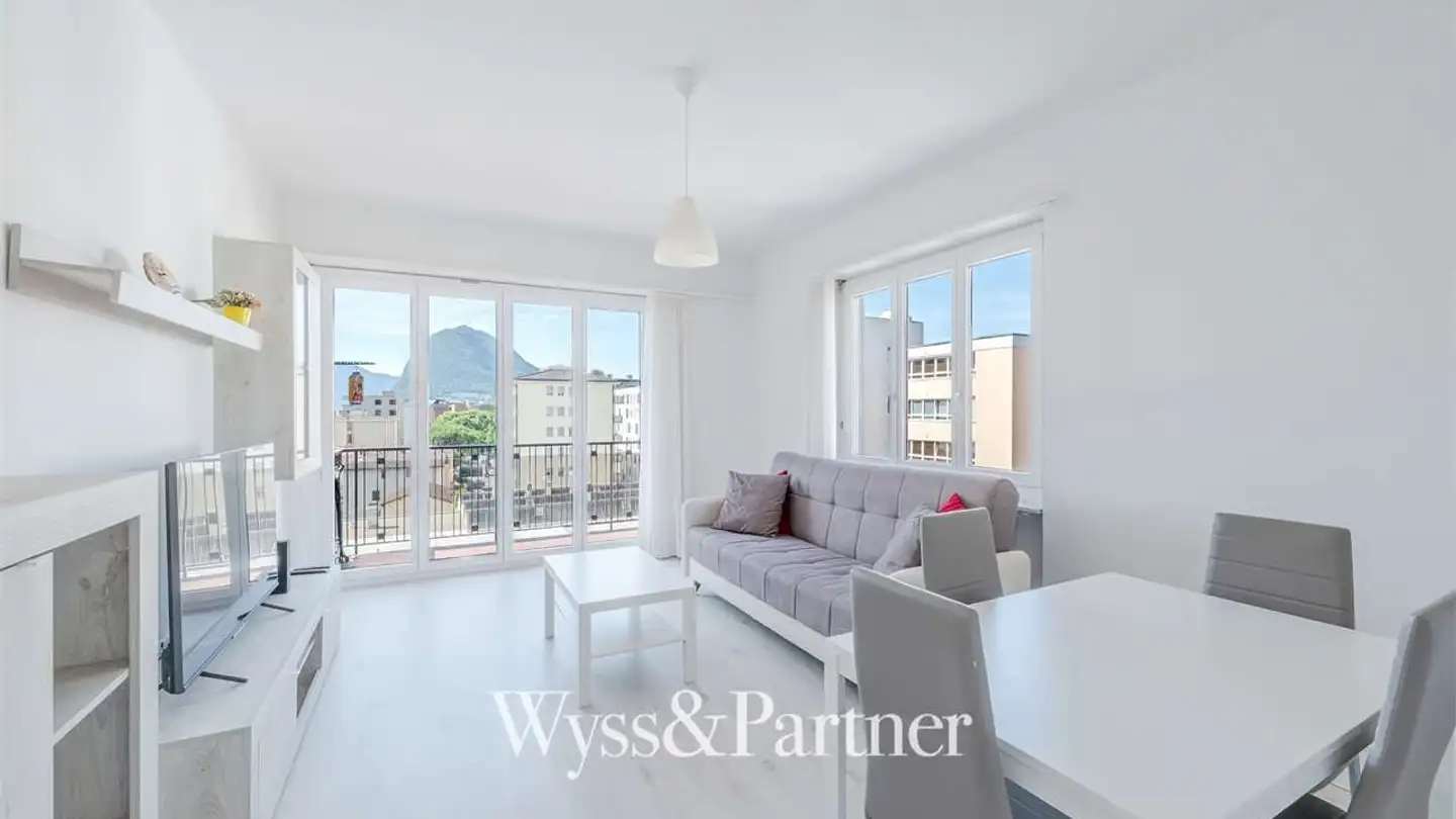 Appartement à louer - Via Monte Boglia 23, 6900 Lugano