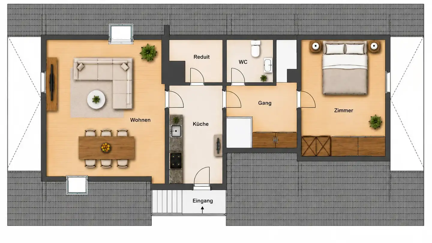 Attico in affitto - Zimmereiweg 3, 3425 Koppigen