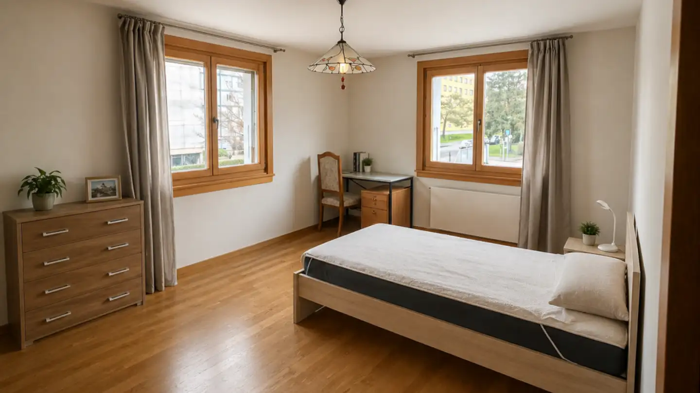 Single room for rent - Rue Du Châtelard 12, 1400 Yverdon-les-Bains
